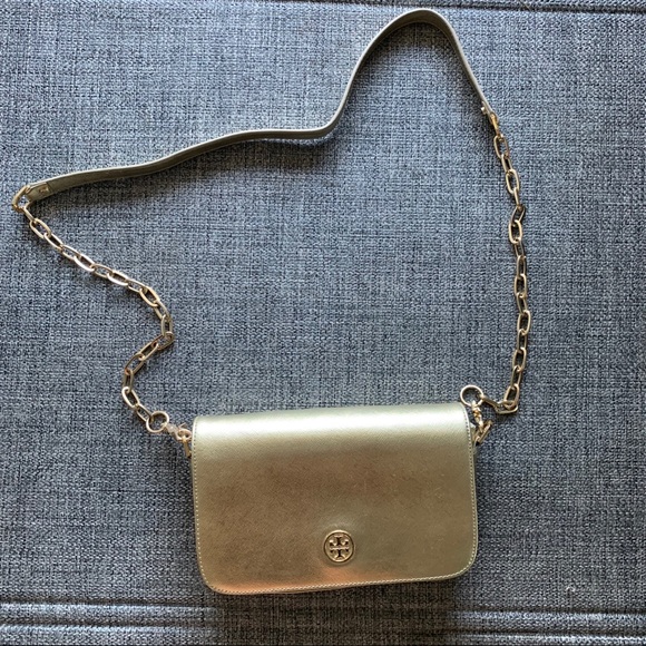 Tory Burch Handbags - Tory Burch Crossbody - Gold